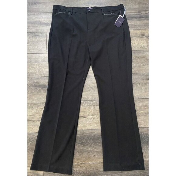 NWT Not Your Daughters Jeans NYJD Pants Straight Leg Slimming Stretch 24W New - Picture 1 of 6